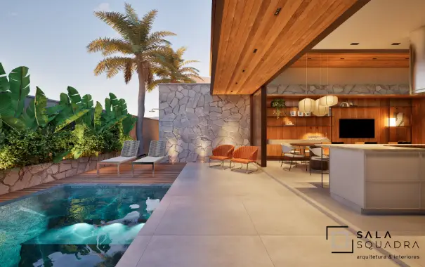 SALA SQUADRA - CASA TÉRREA 360 M²